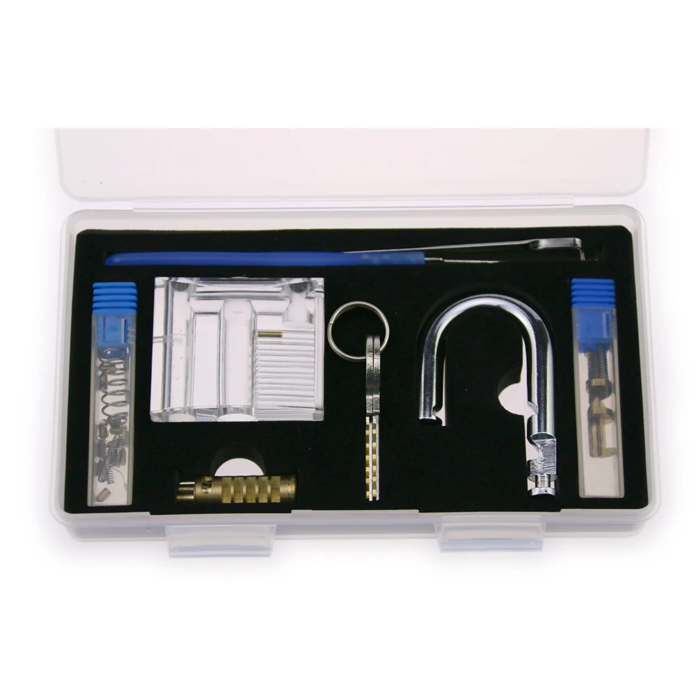 Новые слесарные инструменты DIY собрать прозрачный висячий замок самостоятельно