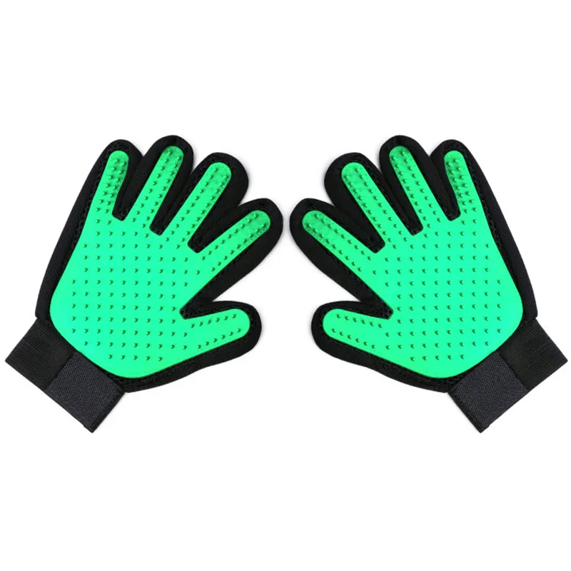 Pet Grooming Glove for Cats Brush Comb Cat Hackle Deshedding Animal Dog Hair GloveS | Дом и сад