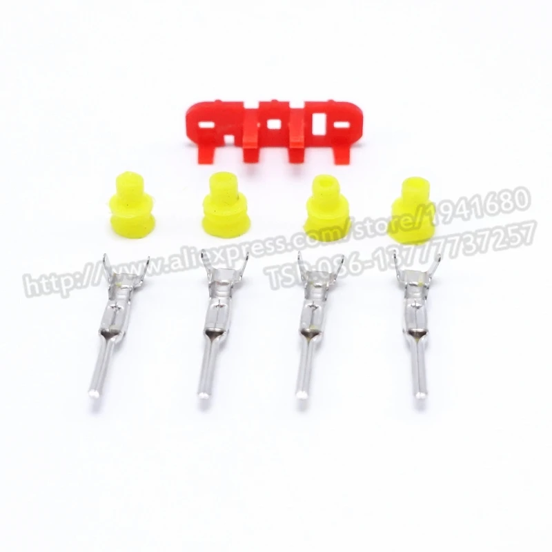 Серия 1 5 четырехконтактный водонепроницаемый автомобильный разъем мама с