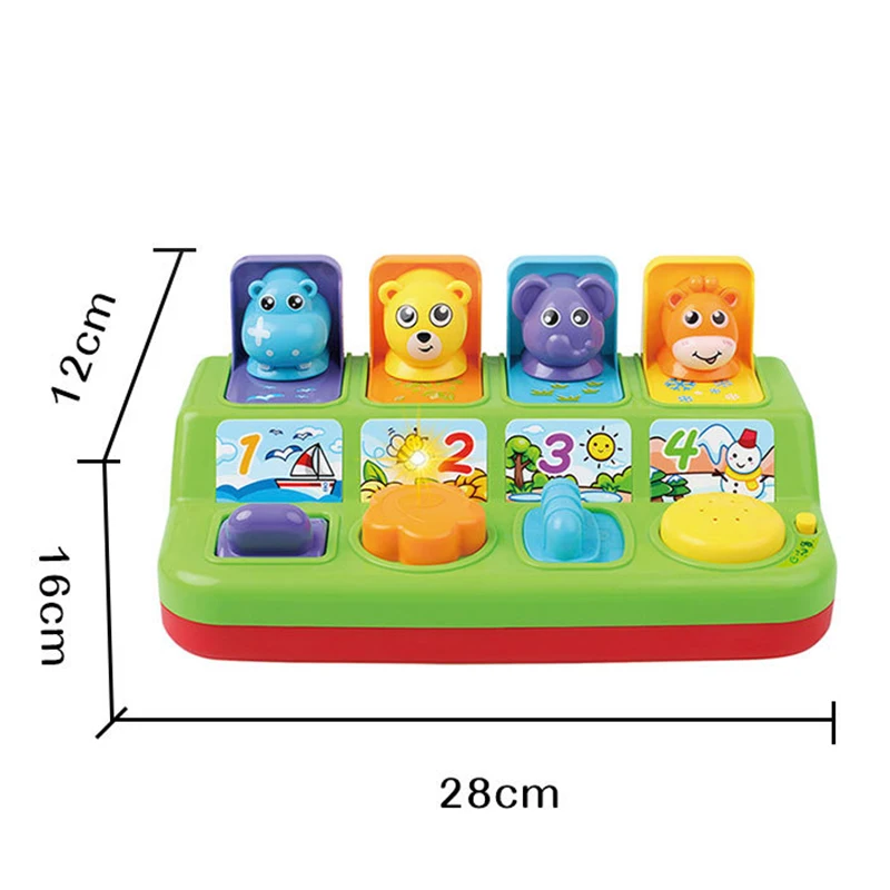 Electronic toy kids toys game cute animals music Toy Interactive Toddlers Baby educational Learning Development Toys | Игрушки и хобби