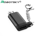 Переходник usb-c (гнездо) на Micro USB (штекер), для зарядки и синхронизации данных, для Samsung, Xiaomi