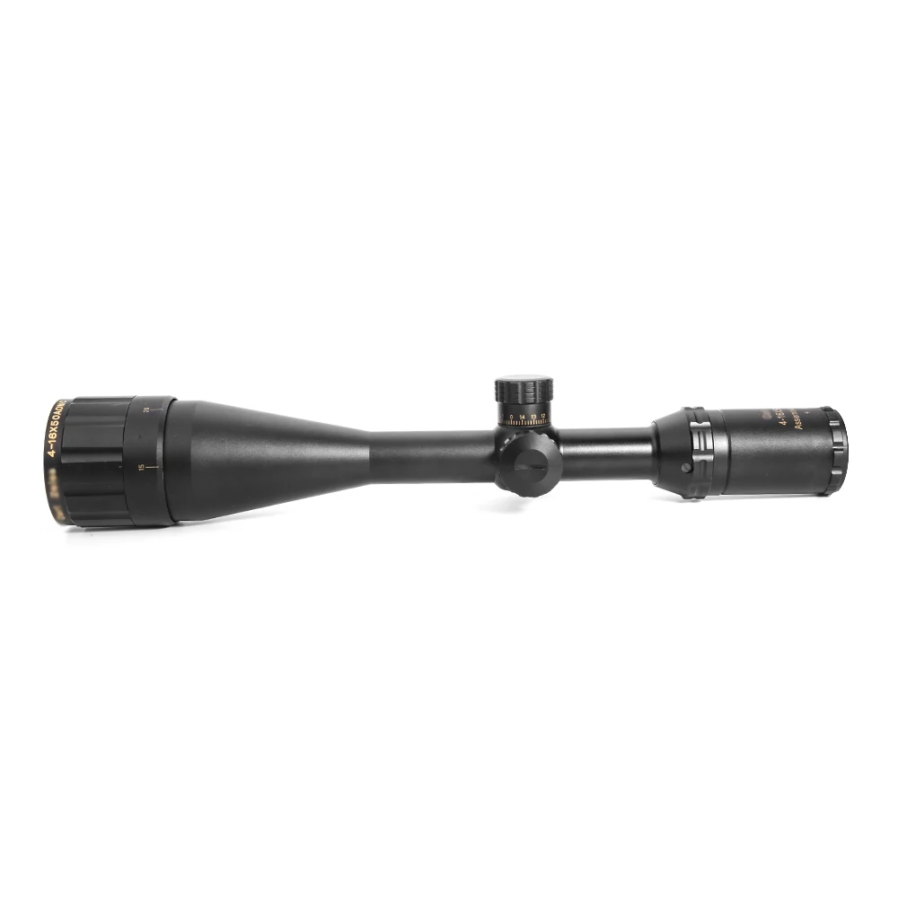 LUGER 4-16x50AOMC охотничий прицел оптический прицел красный и зеленый Mildot Fit 11/20 мм рельс для воздуха Пистолеты