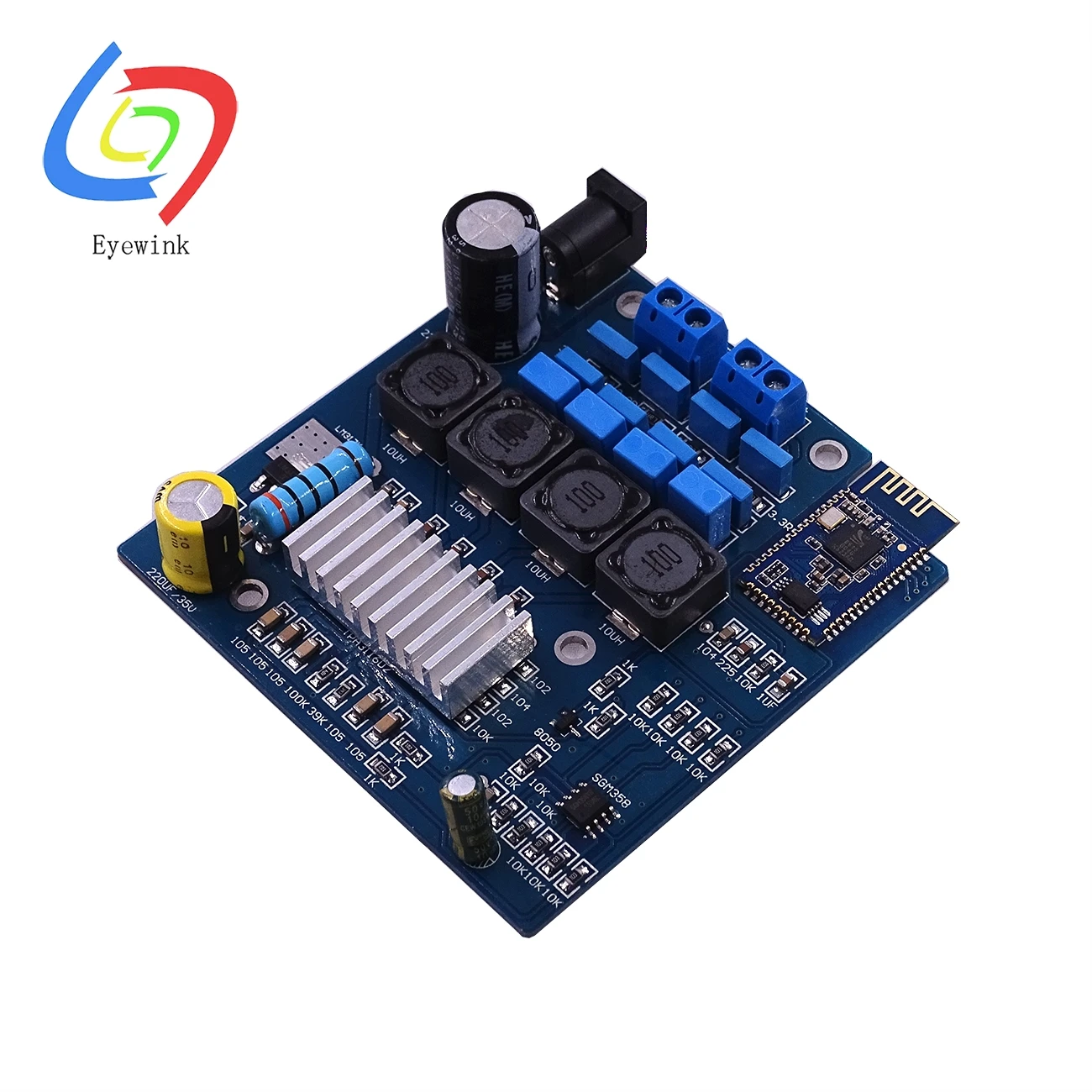 Плата цифрового стереоусилителя TPA3116 CSR8645 CSR4.0 Bluetooth D класса 2x50W|digital amplifier board|bluetooth