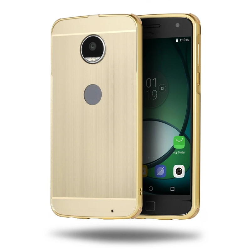 Металлический чехол для Motorola Moto Z XT1650 противоударный алюминиевый каркас роскошный Ультратонкий Пластиковый Чехол для Moto Z XT1650 чехол