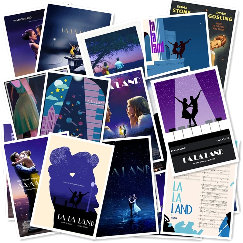 La Land 20/шт ПВХ серия стикер домашний декор холодильник стиль стены путешествия чемодан Граффити стиль