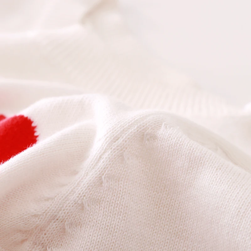 Auro Mesa infantil для новорожденных Вязаный комбинезон с надписью Love импортная одежда