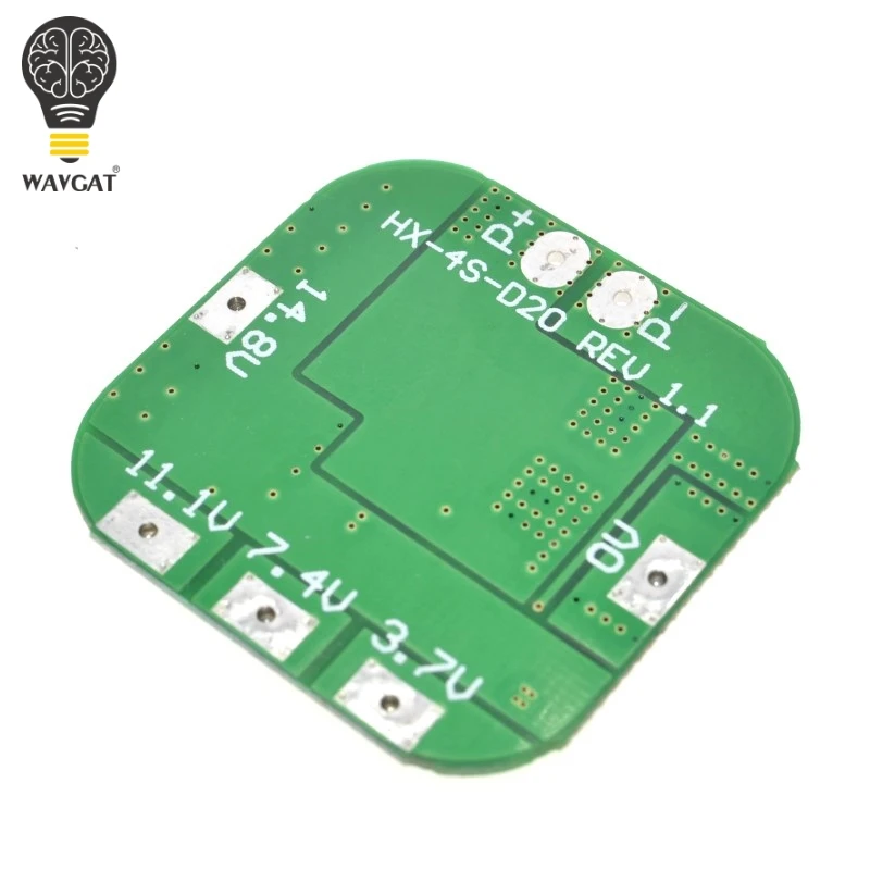 Фонарь 14 8 в/16 в 20A пиковая плата защиты литий ионной батареи BMS PCM bms pcm для литиевой