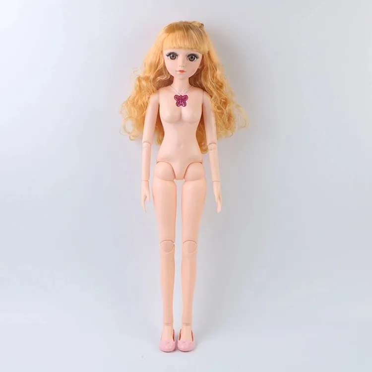 1/3 BJD кукла 60 см Пластиковый совместный подвижный включает в себя тело головы