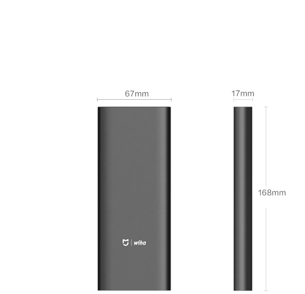 Набор отверток Xiaomi Mijia Wiha 24 в 1, для повседневного использования, магнитные биты, инструменты для ремонта, алюминиевая коробка, набор отверток Mijia