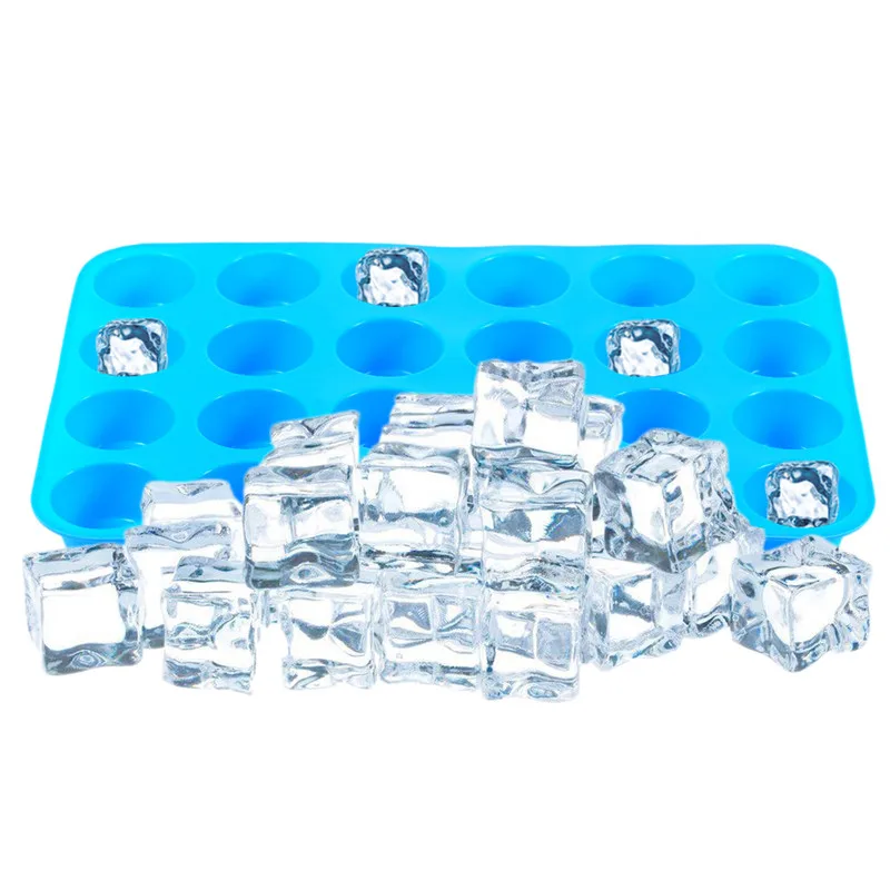 24 полости Мини Маффин чашки Силиконовые кекс и печенья формы для выпечки лоток