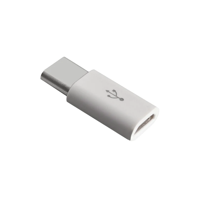 Micro USB для Type-C Type C адаптер синхронизации зарядки TypeC разъем ABS вставляется с обеих