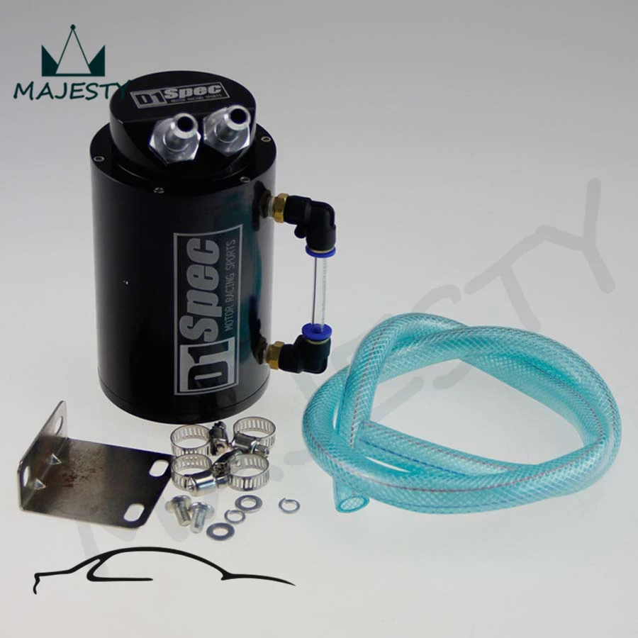 Unverisal алюминиевый сплав резервиор маслоуловитель БАК черный|catch oil tank|oil catch tankoil can