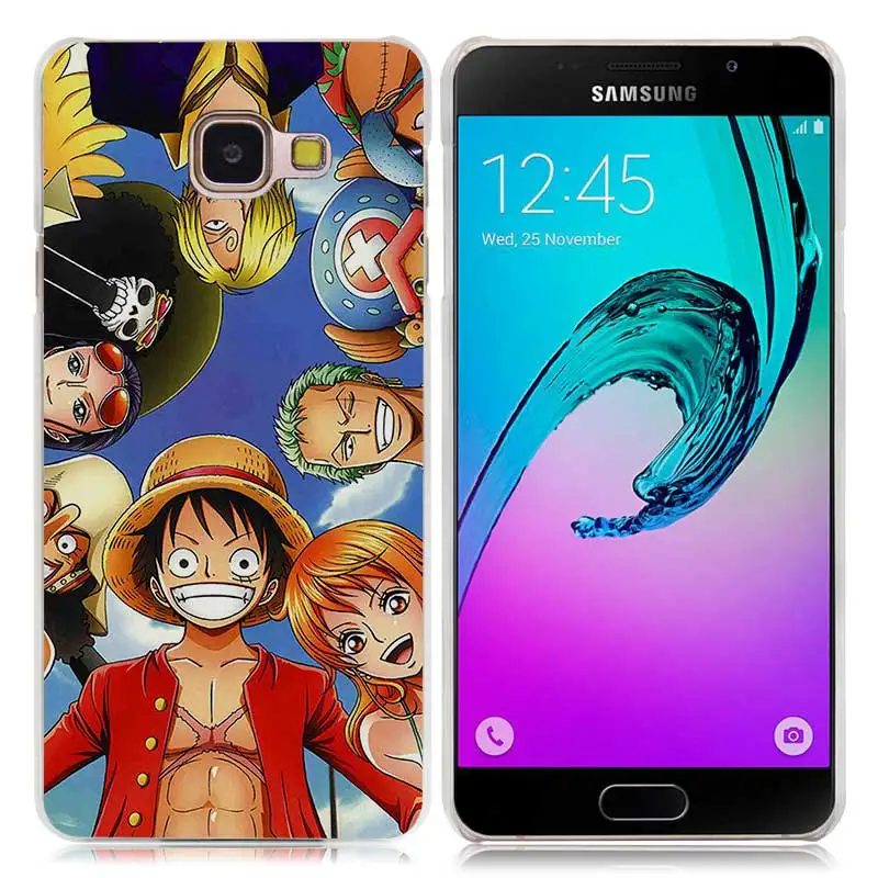 20 Чехол с аниме для samsung Galaxy A3 A5 A7 A8 A9 Pro, жесткий прозрачный пластиковый чехол для телефона из поликарбоната, Лидер продаж - Цвет: 20