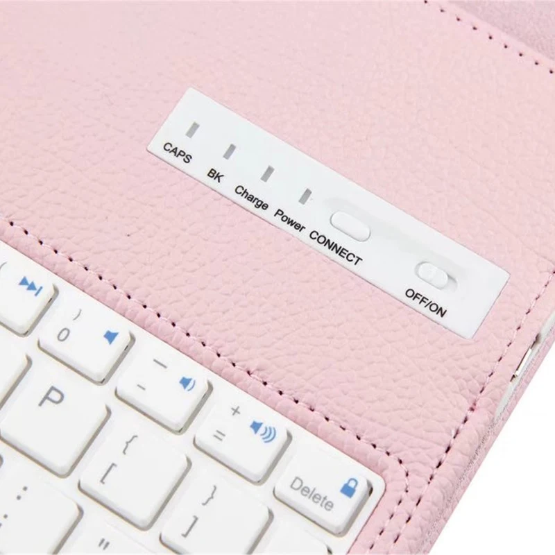 Беспроводной Bluetooth клавиатура ПУ Кожаный чехол Защитный для huawei MediaPad M3 Lite 10 BAH