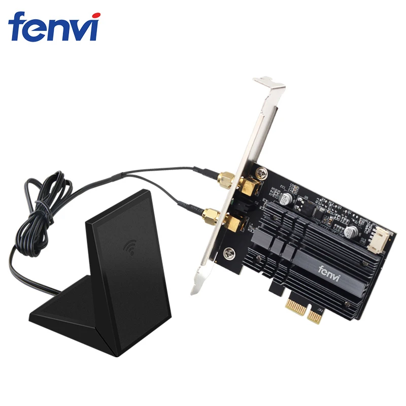 magnetic antenns Двухдиапазонный 2400 Мбит/с беспроводной Wi-Fi сетевой адаптер с Wi-Fi 6 Intel AX200 NGW NGFF с 802,11 ac/ax BT 5,0 для рабочего стола - Цвет: magnetic antenns