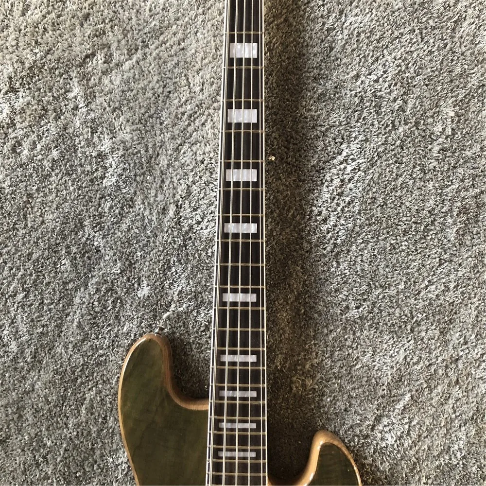 Kaiyun фабрика custom shop 5 струнная бас-гитара TBK липа корпус палисандр палец на заказ бас-гитара