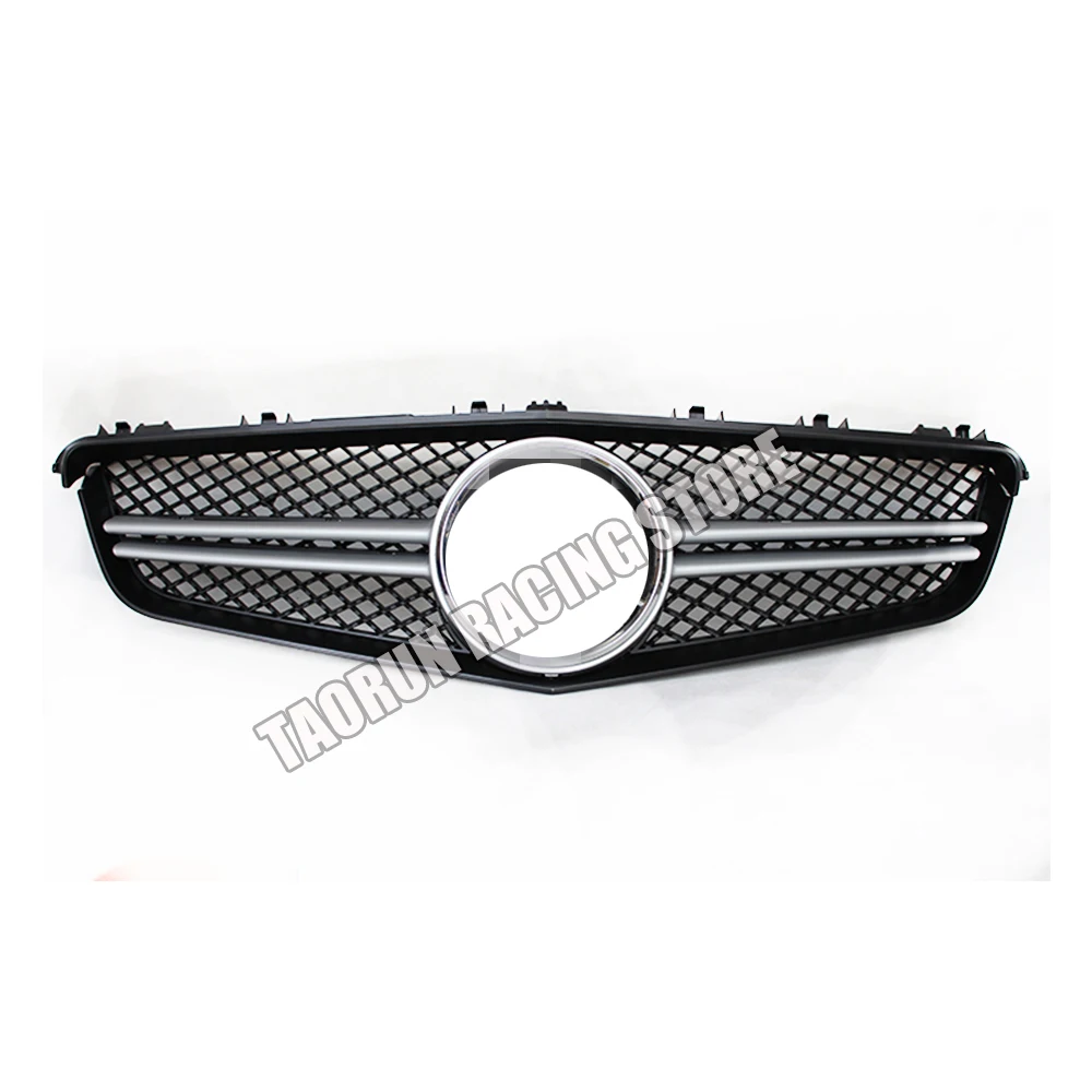 W207 C207 ABS Серебряная Решетка переднего бампера для Benz E260 E300 E350 Coupe 2010 2011 2012 2013|bumper