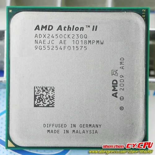 Процессор AMD Athlon II X2 245 cpu(2,9 ГГц/2 м/2000 ГГц) Socket am3 am2+ 938 pin, есть, Продаем X2 240 cpu