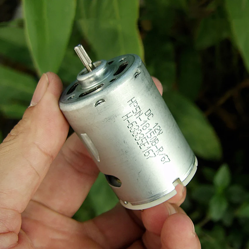 Микро двигатель с низким энергопотреблением 24 В постоянного тока 5000 об/мин