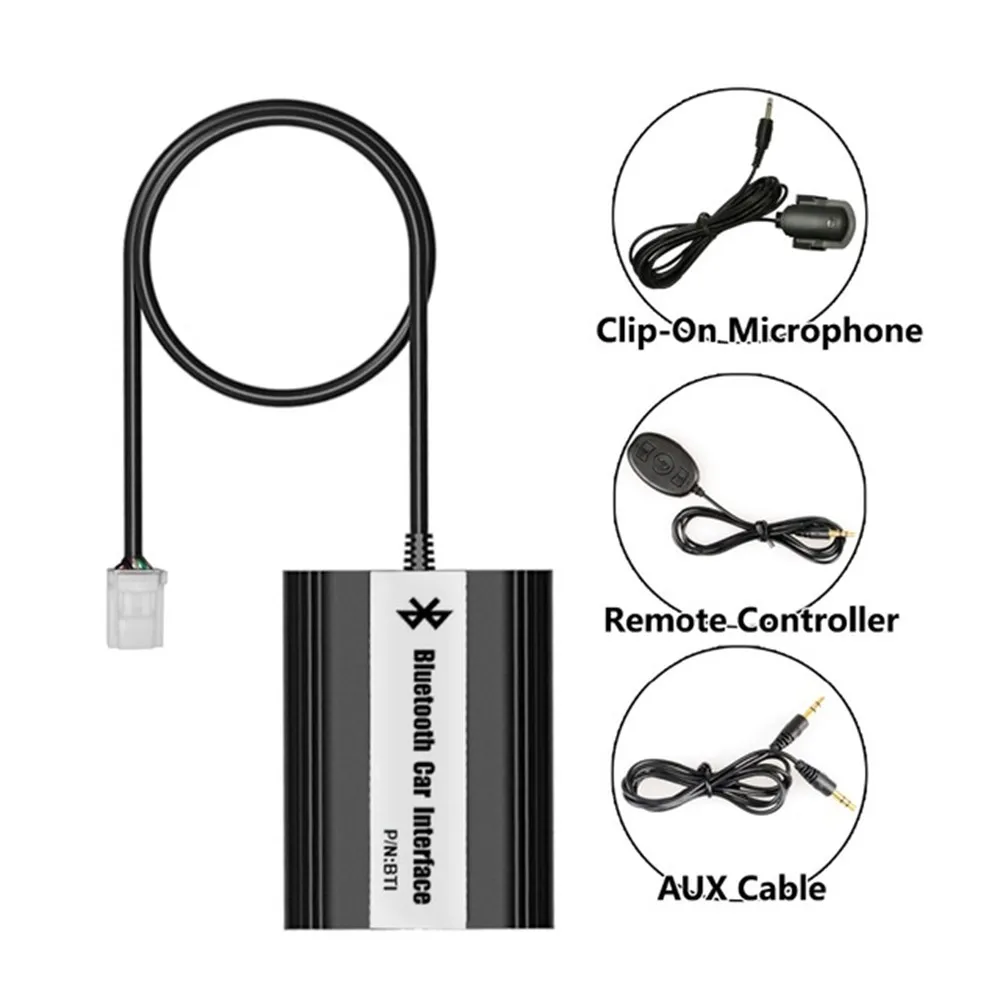 DOXINGYE автомобильный AUX USB Bluetooth Радио Цифровой cd-чейнджер адаптер Музыка Bluetooth громкой связи комплект для Toyota Lexus серии 6+ 6 PIN