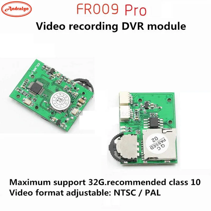 LANTIAN 32G 30FPS гоночный Аудио Видео AV приемный модуль DVR Модуль NTSC PAL FR009 PRO класс 10 для