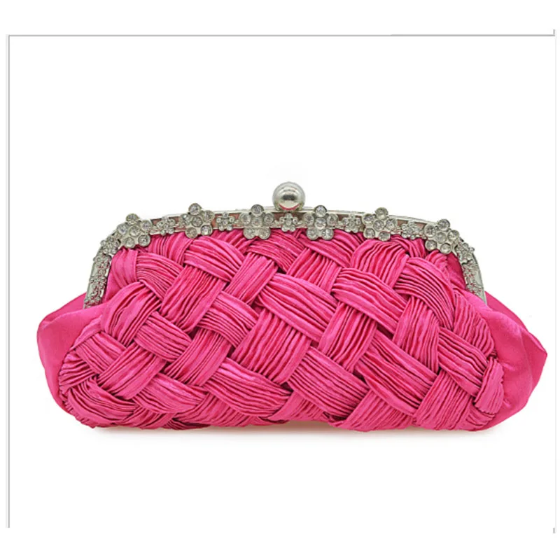 

XIYUAN red/blue/black Evening bag for party day Clutches Small prom Minaudiere Handbag Purse Wedding Box gift Clutch Bag wallet