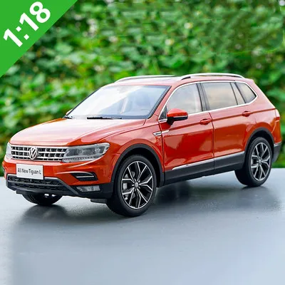 Красный Горячая Распродажа 1:18 TIGUAN L сплав модель автомобиля, усовершенствованное Моделирование Коллекция металлическая модель автомобиля украшения - Цвет: Красный