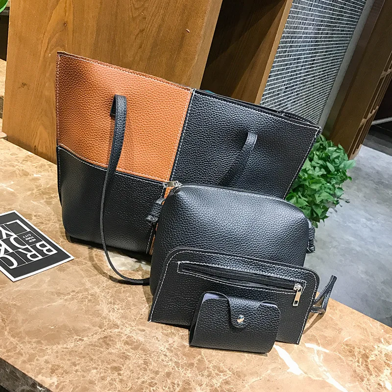 Модная сумка-мессенджер с рисунком личи контрастного цвета сумка через плечо для