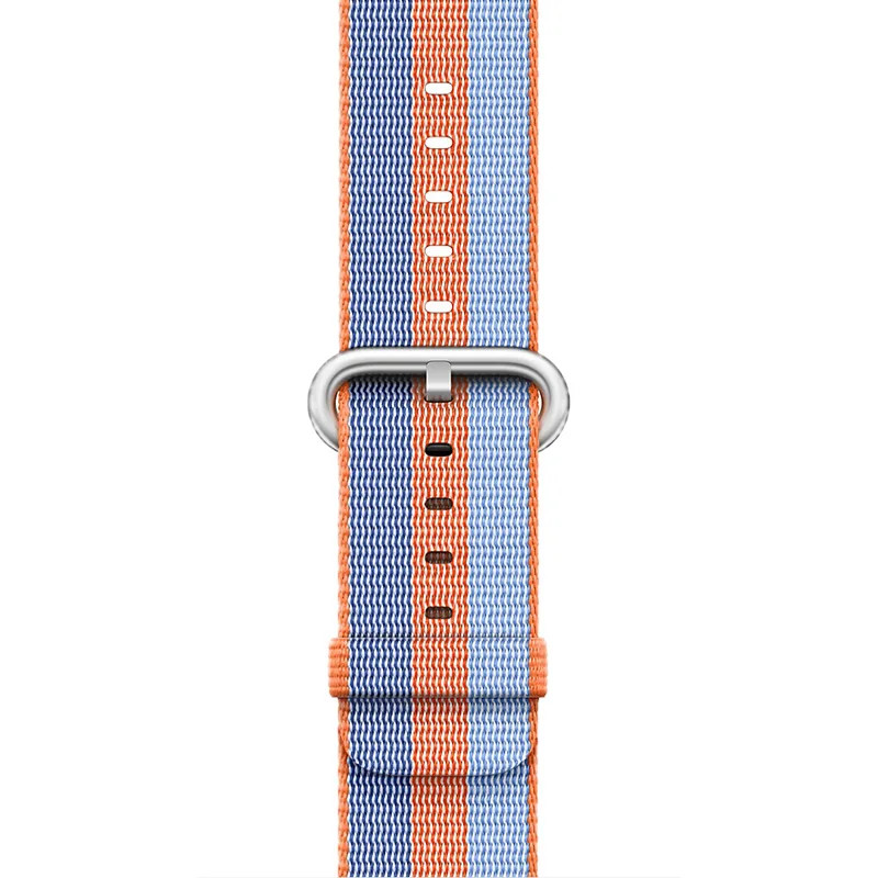 Браслет для apple watch series 5 4 3 1 2 тканый нейлоновый ремешок 42 мм ремешок для iWatch 44 мм 40 мм 38 мм цветной узор Классическая пряжка - Цвет ремешка: color 2