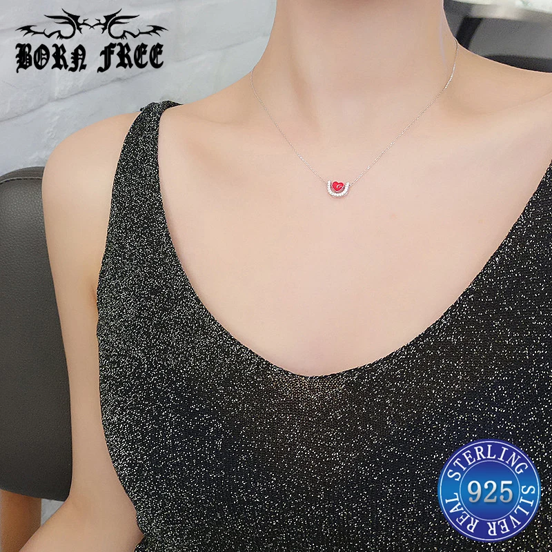 Серебряный кулон из стерлингового серебра простое эффектное ожерелье с