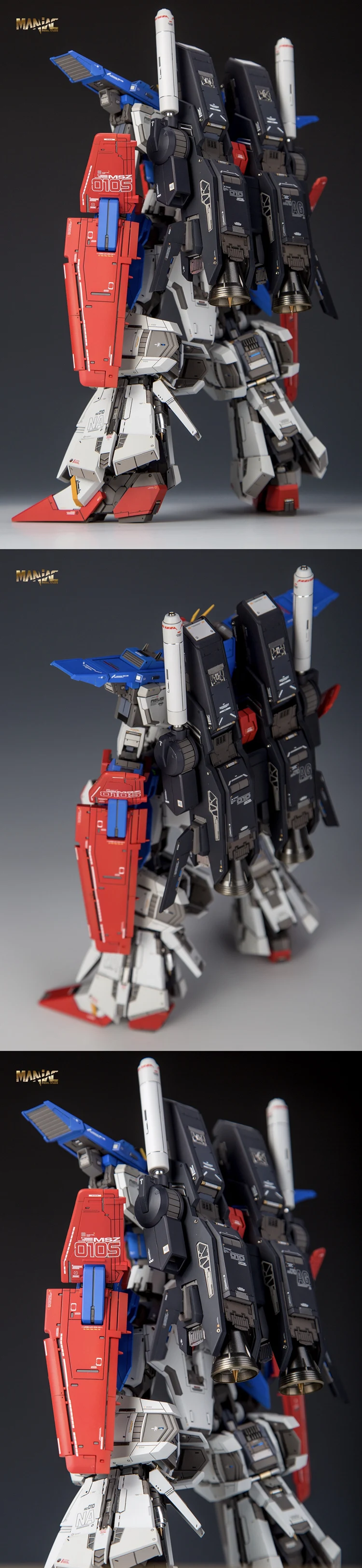 Maniac Studio GK установка люкс для MG MSZ-010 1/100 ZZ Zeta Gundam Ver. Ka модель мобильного костюм дети игрушечные лошадки