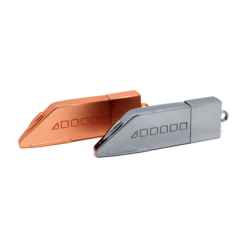Водонепроницаемый металлический флеш-диск USB 2,0 флеш-накопитель высокоскоростной rail 4 ГБ 8 ГБ 16 ГБ 32 ГБ 64 ГБ U диск карта памяти флэш-диск