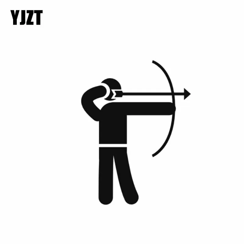 YJZT 8 4*11 см покрывающая тело милая маленькая простая фигурка Archer Warrior Soldier