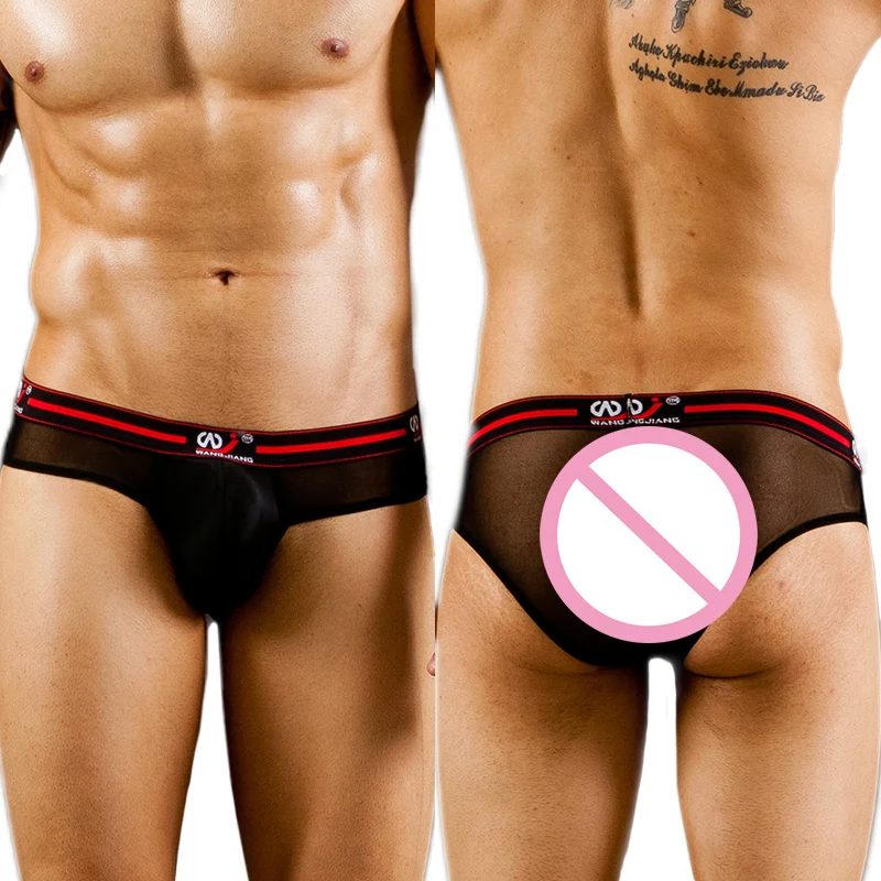 Мужское нижнее белье WJ из нейлона для геев cuecas calzoncillos 1004 SJ |