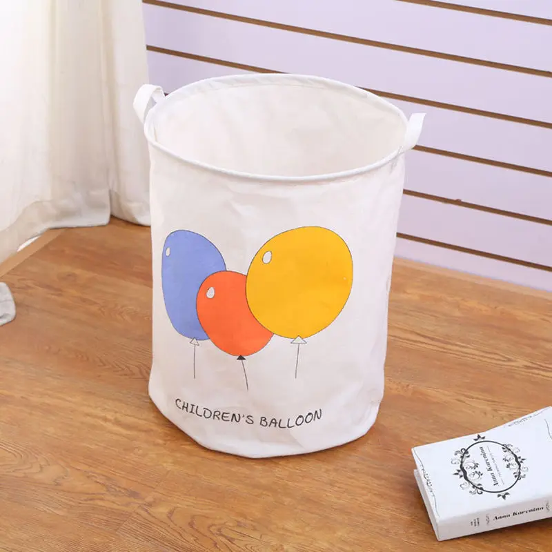 Storage Baskets C MICCK корзина для белья Водонепроницаемая большая емкость мультфильм Складные грязные корзины для белья Детская игрушка коробка для хранения отделка Orgnizer - Цвет: Storage Baskets C