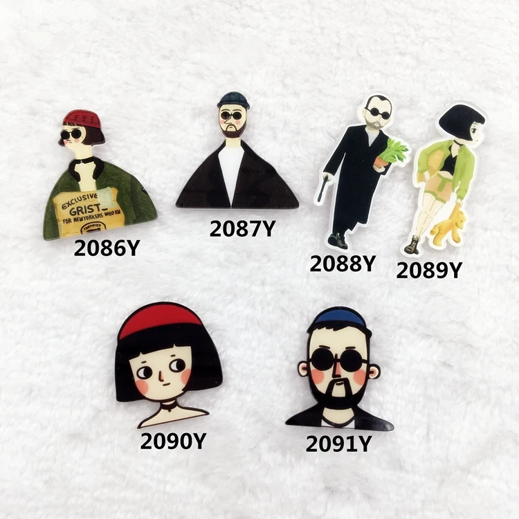 Фотофон с изображением героев мультфильмов профессиональная тема Леон и девочка