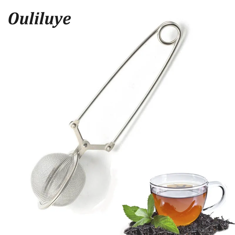 

Tea Set 3PCS/1PCS Stainless Steel Strainers Strainer For Brewing Teas Household Office Teapot Filter Convenient Infuser Tea Leaf