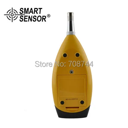 Measuring Range 30-130dB Capacitance Microphone AR854 Handheld Digital Noise Sound Level Meter Tester |