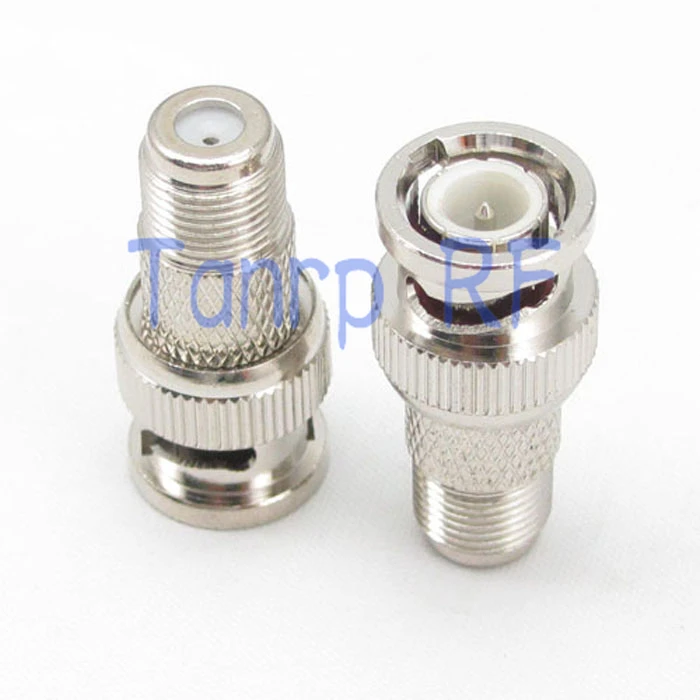 

Wholesale F female jack to BNC male plug Straight RF connector Adapter for Antenna Router