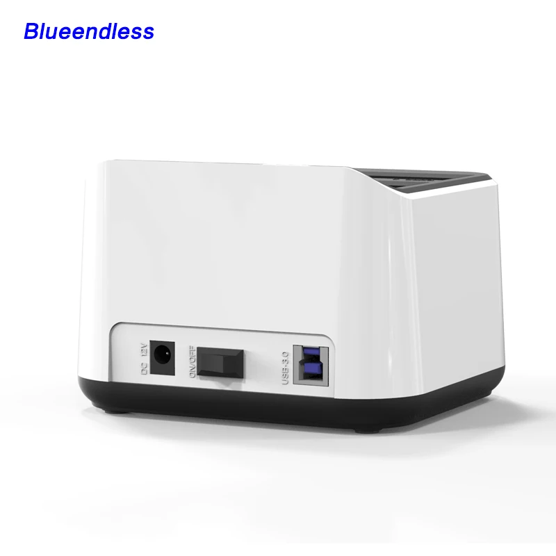 Жесткий диск случай 2 Bay чехол сатиновый низ жесткий Externo HDD 5 Sata USB 3 0 HD с