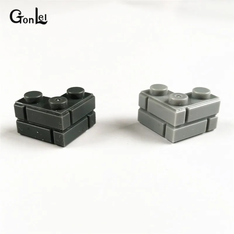Новый MOC 1x2 1x4 2x2 кирпича толстые стены фигуры кирпичные специальные