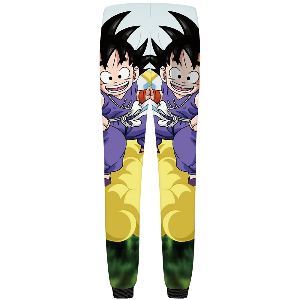 KYKU Dragon Ball Штаны Для мужчин Гоку прямые спортивные мешковатые чернил 3d принт штаны