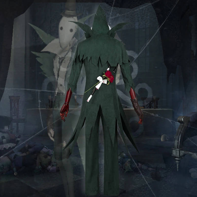 Игра личных данных в Костюмы для косплея Охотник Jack оригинальный зеленый