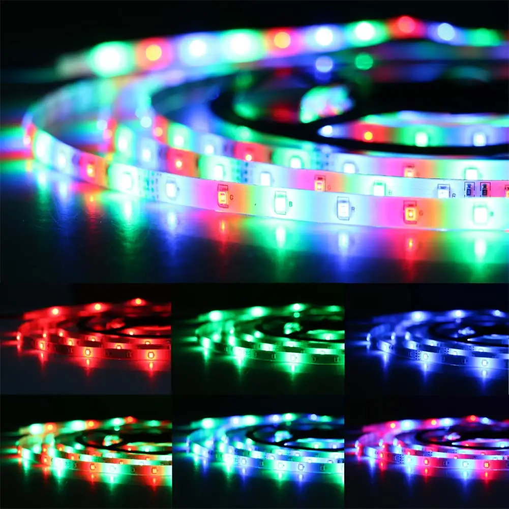 5 м 300 светодиодный s RGB декоративный светильник сменный ИК-пульт дистанционного
