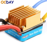 ocday 5 13v 320a waterproof 3s 60a brushed motor esc electronic speed controller for 110 rc car