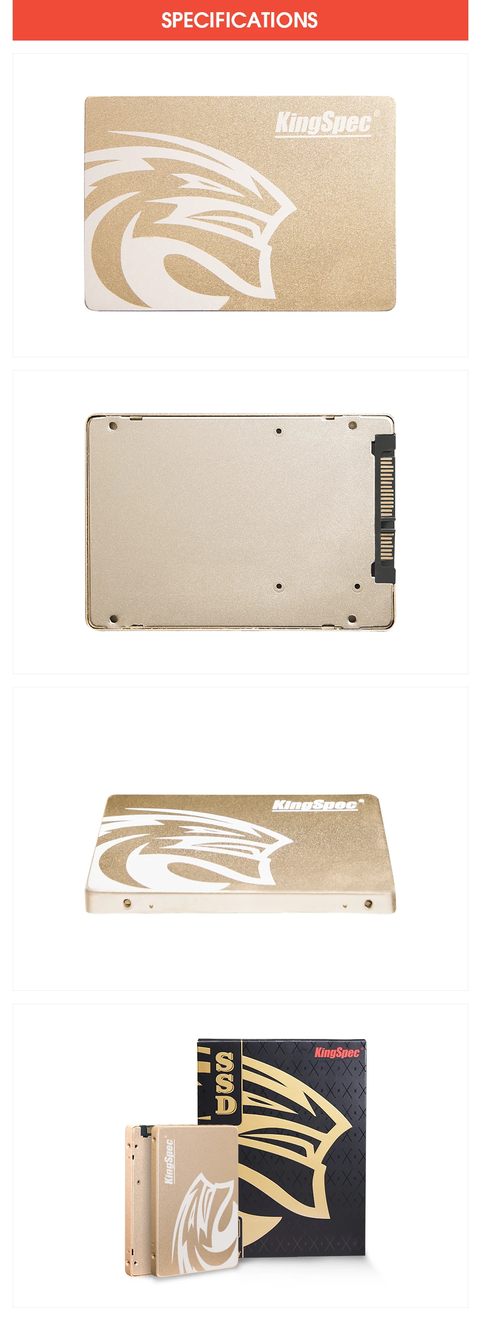 KingSpec SSD 240 ГБ 480 ГБ 1 ТБ диск твердотельный накопитель 2,5 ''SATAIII 6 ГБ/сек. SATA3 1 ТБ SSD внутренний жесткий диск SSD