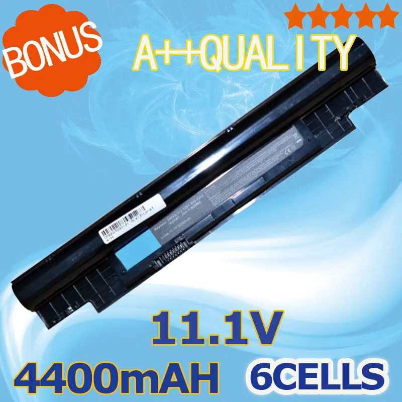 Аккумулятор 4400 мАч для Dell Inspiron N311z N411z Vostro V131 V131D V131R 268X5 312 1257 1258 H2XW1 H7XW1 JD41Y N2DN5|battery for