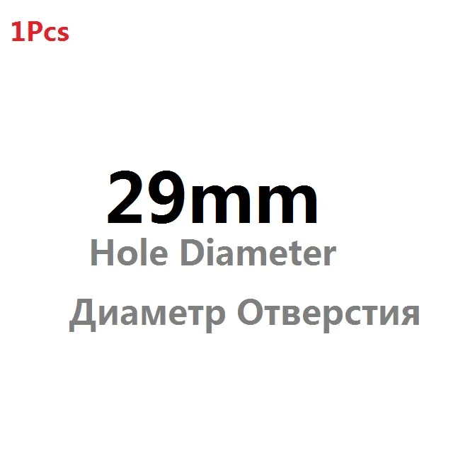 29mm 1 шт., 4-29 мм, ручной инструмент для рукоделия, дырокол, кожаный ремень, Круглый, дырокол, немецкий, полый, кожаный, книжный ремень - Цвет: 29mm