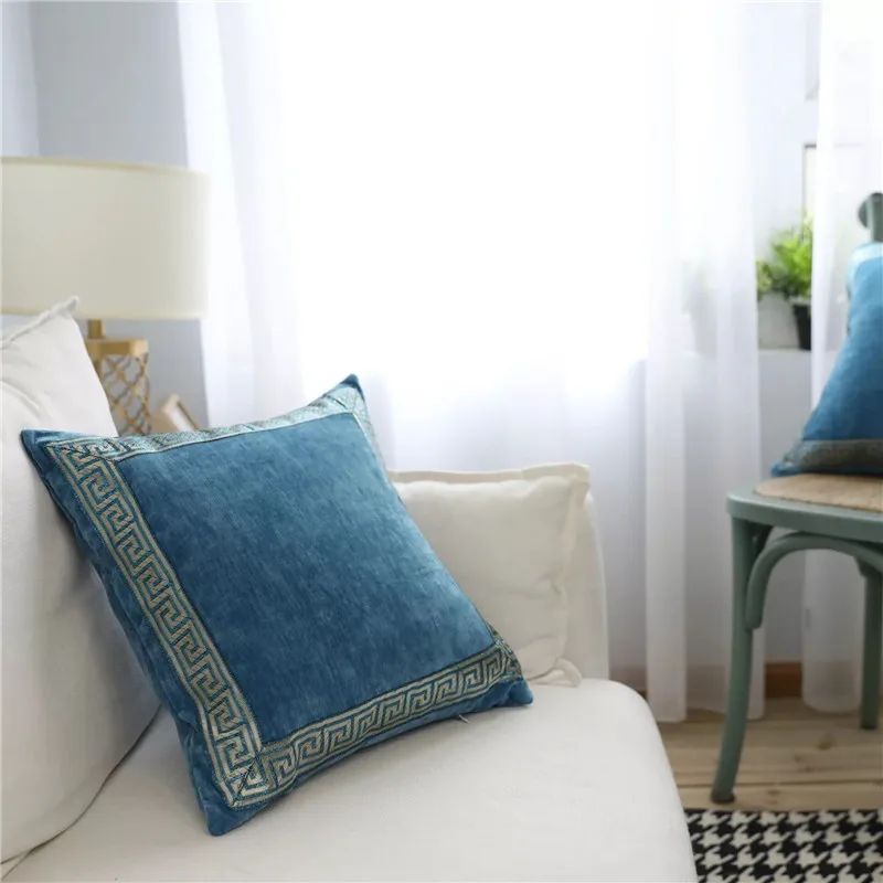 XYZLS в европейском классическом стиле Твердый Чехол на подушку вышитая подкладка