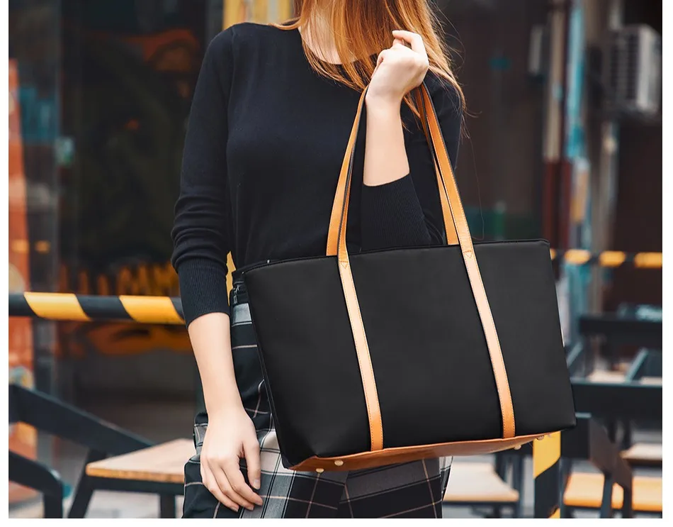Lovevook large capacity shoulder bags women handbags high quality waterproof Oxford causal Totes for ladies minimalist tote bags